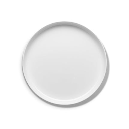 Base High Plate Glazed Xxl White L 32 W 32 H 3 cm 2/Box – Serax