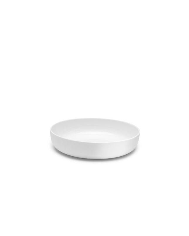 Serax Base diep bord geglazuurd M wit Ø 20 cm – pastabord voor restaurant en horeca