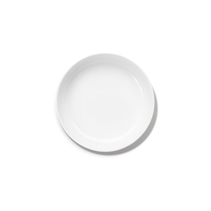 Base Deep Plate Glazed M White L 20 W 20 H 4.5 cm 4/Box – Serax