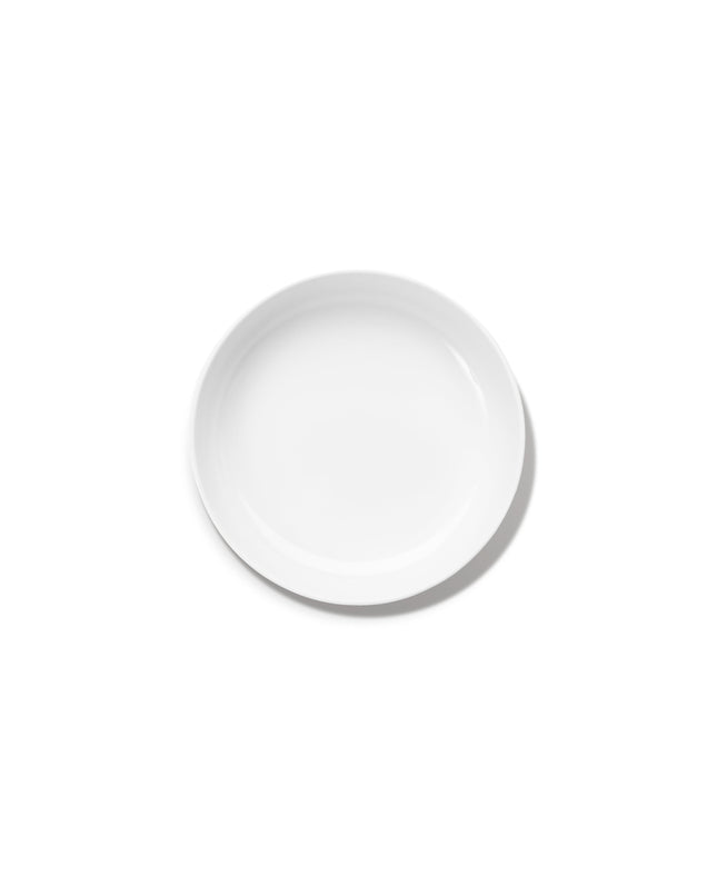 Base Deep Plate M White L 20 W 20 H 4.5 cm 4/Box – Serax