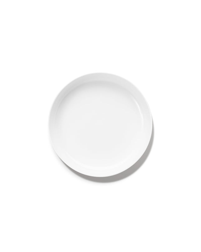 Base Deep Plate L White L 24 W 24 H 4.5 cm 4/Box – Serax
