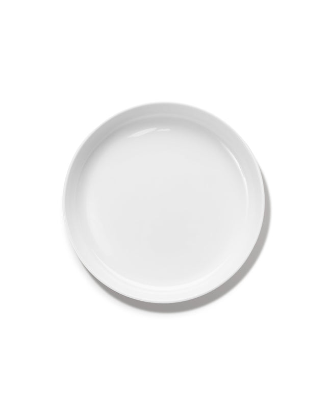 Base Deep Plate Glazed Xl White L 28 W 28 H 4.5 cm 4/Box – Serax