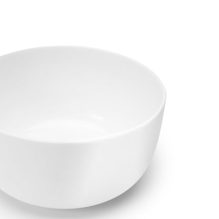 Base Low Bowl Glazed S White L 12 W 12 H 6 cm 4/Box