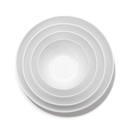 Base Low Bowl S White L 12 W 12 H 6 cm 4/Box