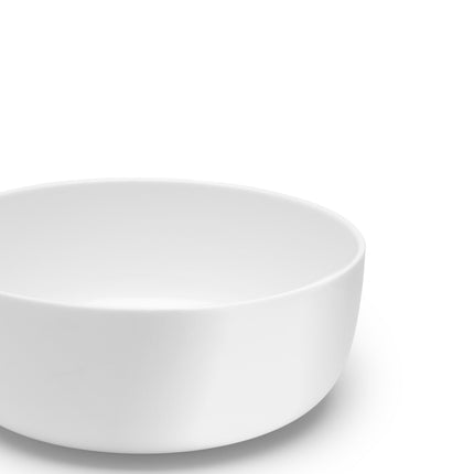Base Low Bowl M White L 16 W 16 H 6 cm 4/Box