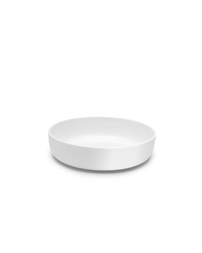 Base Low Bowl Glazed Xl White L 24 W 24 H 6 cm 2/Box