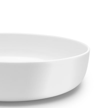 Base Low Bowl Glazed Xl White L 24 W 24 H 6 cm 2/Box