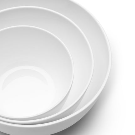 Base Bowl M White L 16 W 16 H 7.5 cm 4/Box