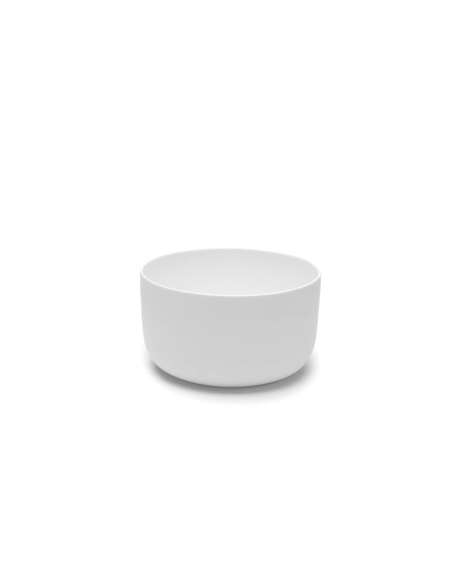 Base Deep Bowl M White L 16 W 16 H 9 cm 4/Box