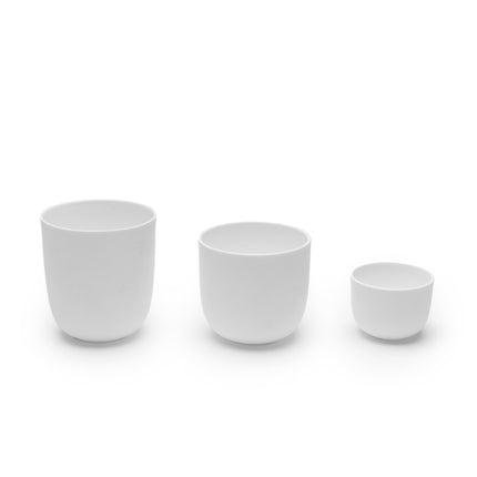 Base Espresso Cup Handle Glazed White L 6 W 6 H 4.5 4/Box