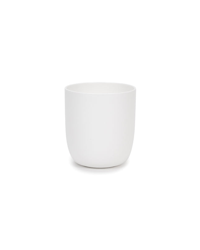Base Tea Cup W/O Handle Glazed White L 8 W 8 H 9 cm 4/Box – Serax