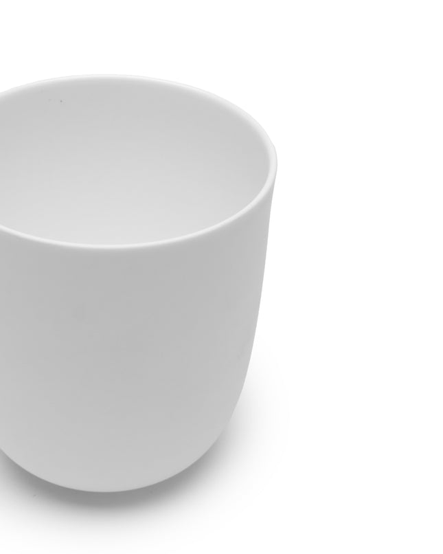 Serax Base theekop zonder oor wit 9 cm – witte theekop voor restaurant en hotel