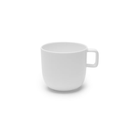 Base Coffee Cup Glazed White L 10 W 8 H 7.5 cm 4/Box – Serax