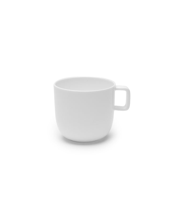 Base Coffee Cup Glazed White L 10 W 8 H 7.5 cm 4/Box – Serax