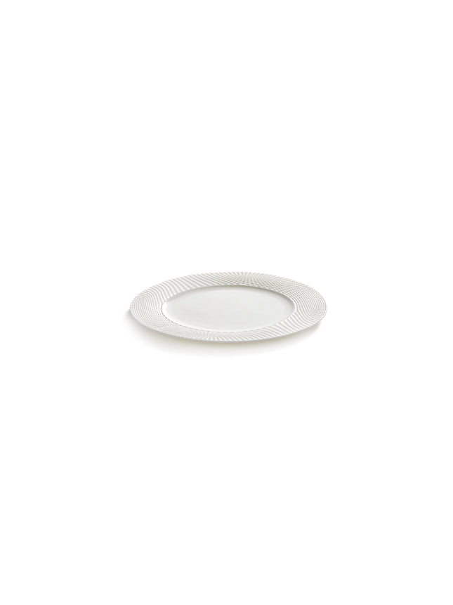 Nido Plate Xs White L 14 W 14 H 1.2 cm 4/Box – Serax