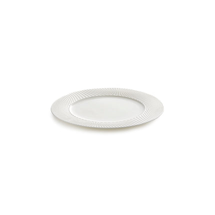 Nido Plate S White L 18 W 18 H 1.2 cm 4/Box – Serax
