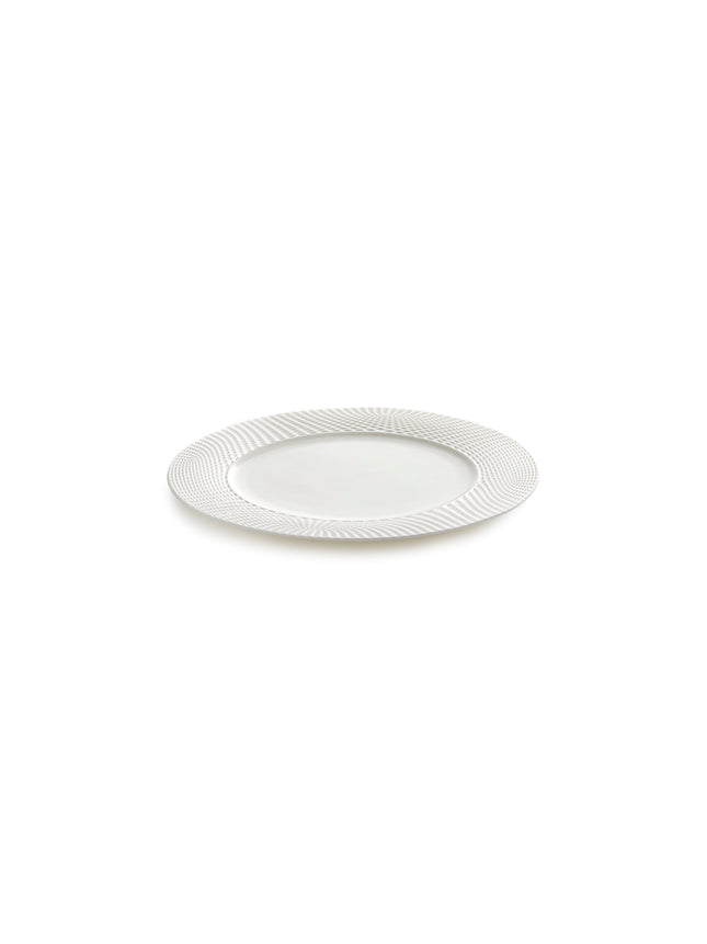Nido Plate S White L 18 W 18 H 1.2 cm 4/Box – Serax