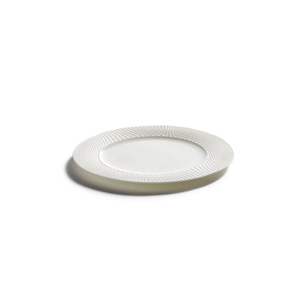Nido Plate S White L 18 W 18 H 1.2 cm 4/Box