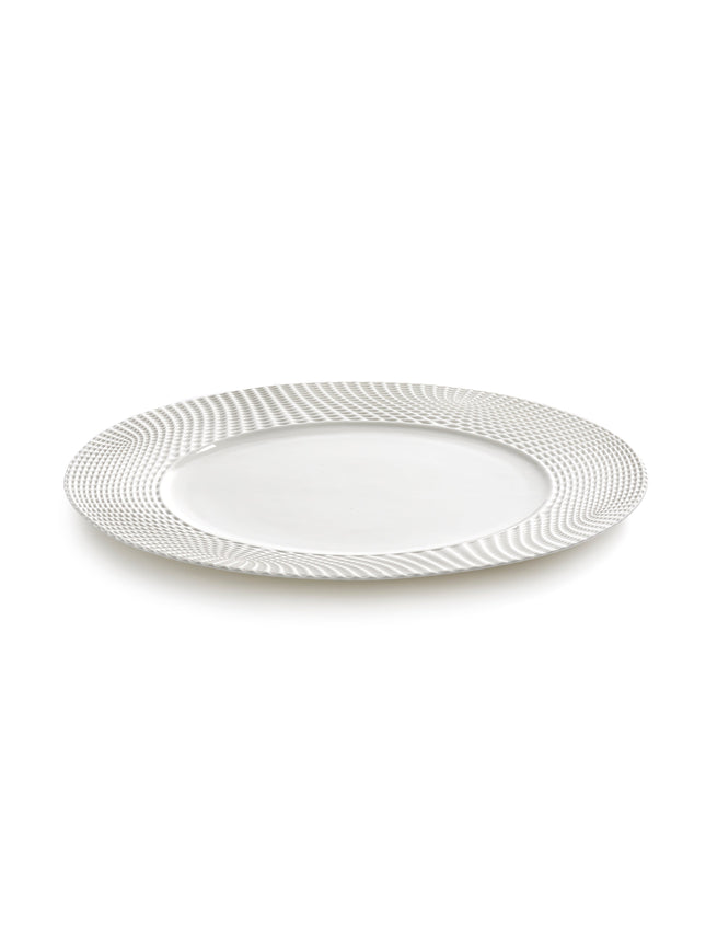 Nido Plate L White L 29 W 29 H 1.9 cm 2/Box – Serax