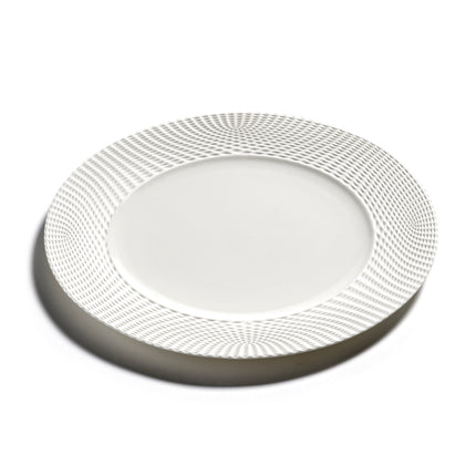 Nido Plate XL White L 31 W 31 H 2 cm 2/Box