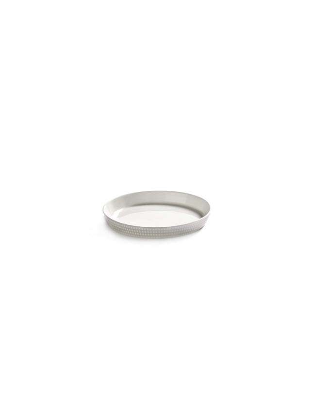 Nido Plate Raised Edge S White L 12 W 12 H 1.5 cm 4/Box – Serax