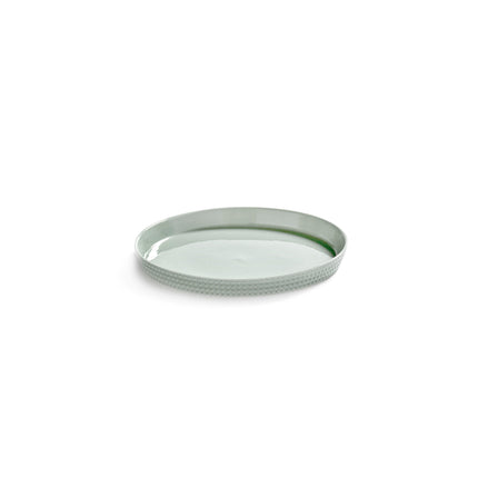Nido Plate Raised Edge M Green L 16 W 16 H 1.6 cm 4/Box – Serax