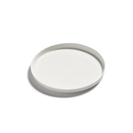 Nido Plate Raised Edge L White L 20 W 20 H 1.7 cm 4/Box