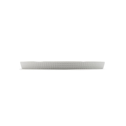 Nido Plate Raised Edge XL White L 24 W 24 H 1.9 cm 4/Box