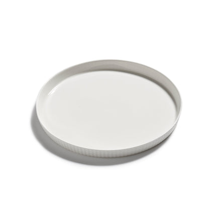Nido Plate Raised Edge Xl White L 24 W 24 H 1.9 cm 4/Box – Serax