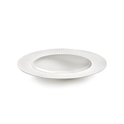 Nido Deep Plate M White L 24 W 24 H 4.3 cm 2/Box – Serax