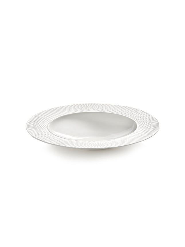 Nido Deep Plate M White L 24 W 24 H 4.3 cm 2/Box – Serax