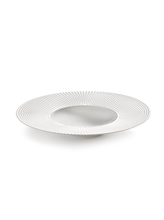 Nido Deep Plate Wide Edge White L 28 W 28 H 5 cm 2/Box – Serax