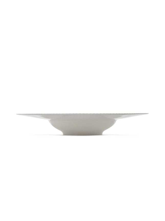Serax Nido diep bord brede rand wit 28 cm – wit pastabord voor restaurant en horeca