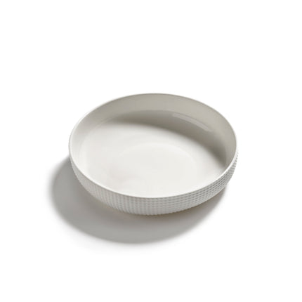 Nido Serving Plate Round S White L 19 W 19 H 4.5 cm 4/Box