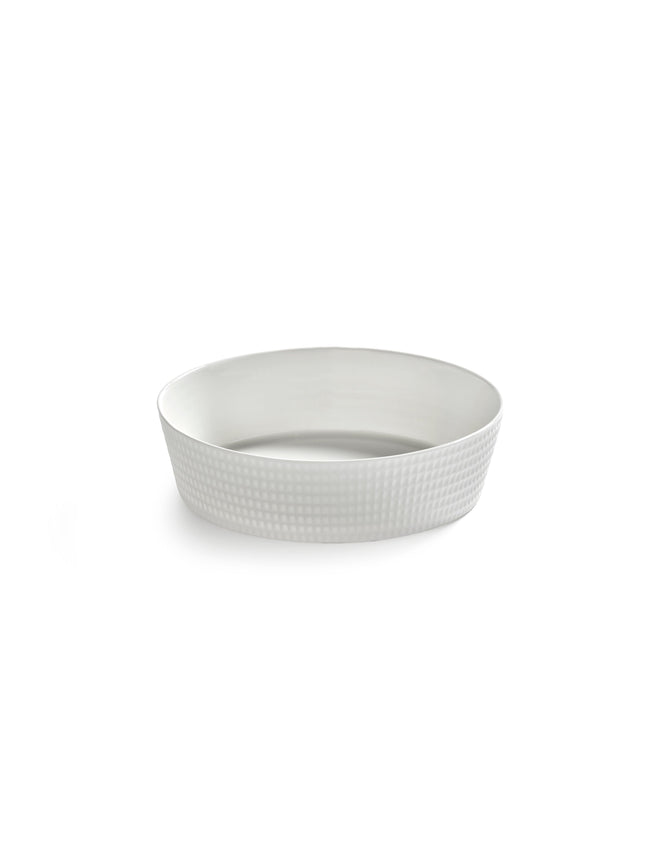Nido Serving Bowl M White L 18 W 18 H 5 cm 4/Box – Serax