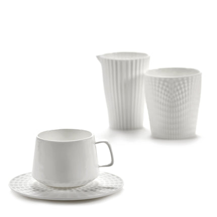 Nido Cappuccino Cup White L 8.5 W 7 H 7.5 cm 4/Box