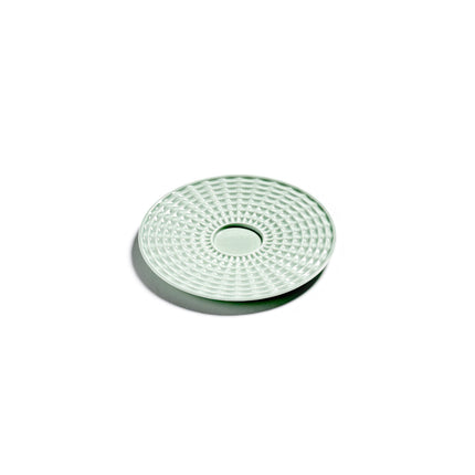 Nido Saucer Cappuccino Cup Green L 13.8 W 13.8 H 0.1 4/Box