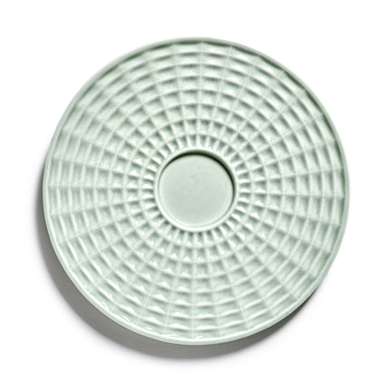 Nido Saucer Cappuccino Cup Green L 13.8 W 13.8 H 0.1 4/Box