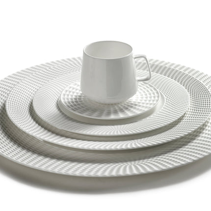 Nido Saucer Tea Cup White L 14.5 W 14.5 H 0.1 cm 4/Box