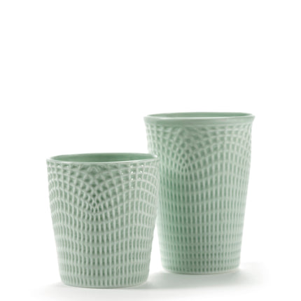 Serax Nido Cup M Green L5.5 W5.5 H 6.5 cm 8/box