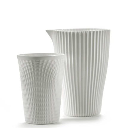 Nido Cup °3 White L 6 W 6 H 8.5 cm 8/Box