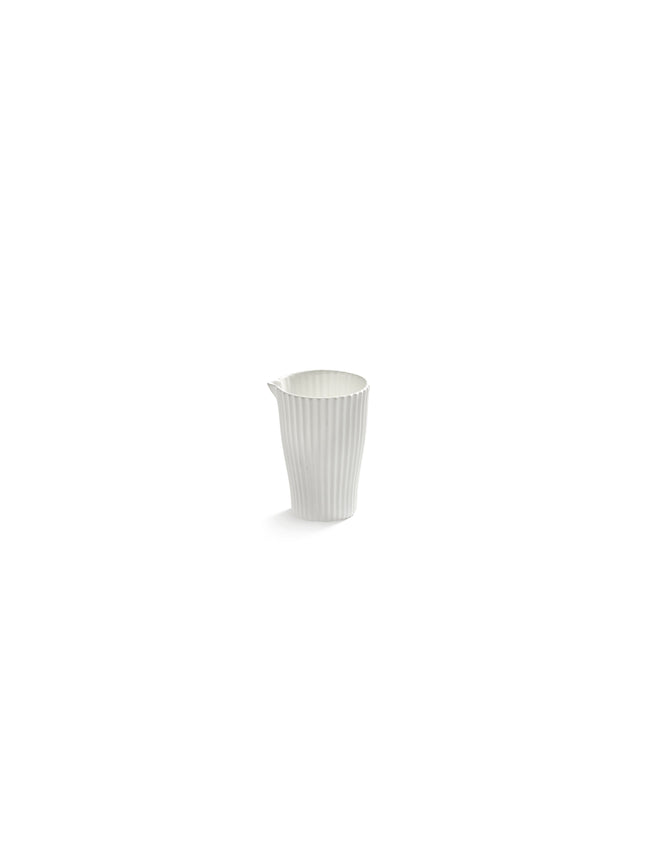 Serax Nido kannetje S wit 5,5 x 5 x 7 cm – keramisch melkkannetje voor de horeca