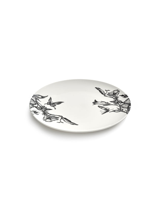 Serax Tomorrowland bord M Magical Blossom – porseleinen dinerbord met bloemendecor voor restaurants