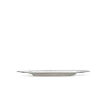 Nido Plate M White-Blue L 24 W 24 H 1.6 cm 4/Box