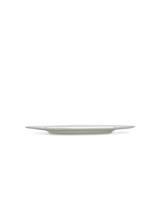 Serax Nido bord M wit-blauw 24 cm – blauw-wit bord voor restaurant en horeca