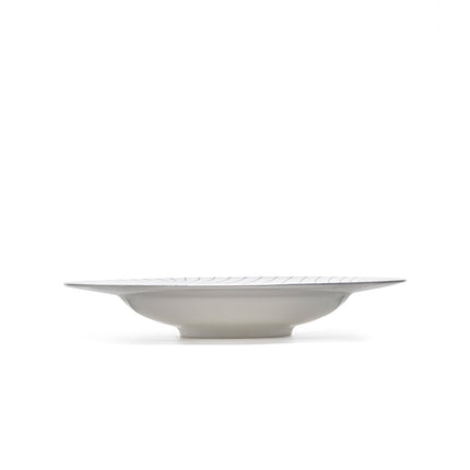 Nido Deep Plate L White-Blue L 28 W 28 H 5 cm 2/Box