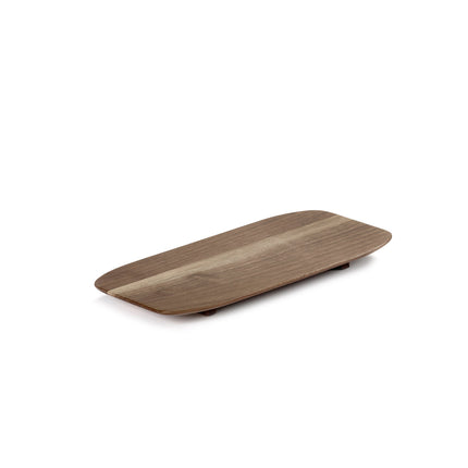Nido Tray S Walnut L 24 W 12 H 1.8 cm 2/Box – Serax