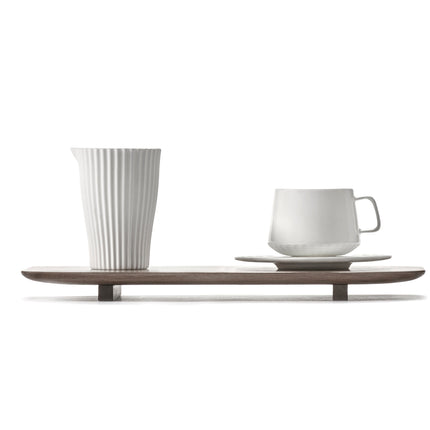 Nido Tray S Walnut L 24 W 12 H 1.8 cm 2/Box