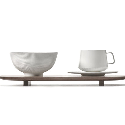 Nido Tray S Walnut L 24 W 12 H 1.8 cm 2/Box