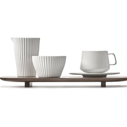 Nido Tray S Walnut L 24 W 12 H 1.8 cm 2/Box